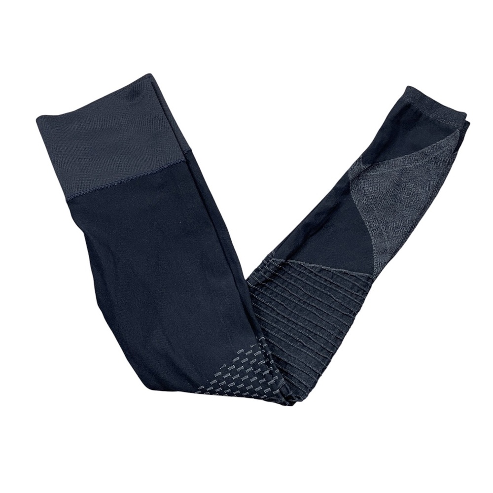 SPANX Small navy Leggings Pull On Nylon Blend
